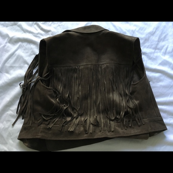 BCBG SUEDE VEST - Picture 2 of 4